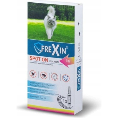 Kvapky Frexin proti kliešťom, proti blchám, proti všetkým 1 ml 10 g