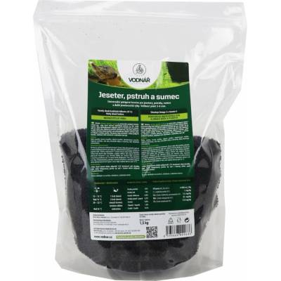 Vodnár Jeseter, pstruh a sumec 1,5 kg
