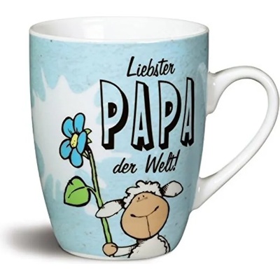 NICI Порцеланова чаша с надпис "Liebster PAPA der Welt!