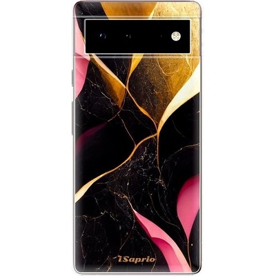 Púzdro iSaprio Gold Pink Marble Google Pixel 6 5G