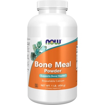 NOW NOW Bone Meal Powder, 454 Grams