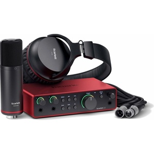 Focusrite Scarlett 2i2 Studio 4th Gen Микрофон