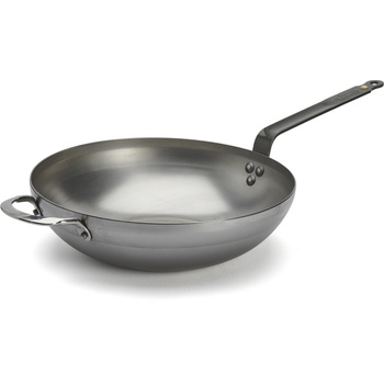 de Buyer Уок MINERAL B 32 см, сребърен, стомана, de Buyer (DB3502369)