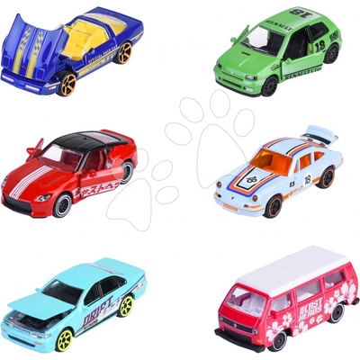 Majorette Autíčko CastHeads Series kovové s otevíratelnými částmi a sběratelskou kartičkou délka 7,5 cm 6 druhů