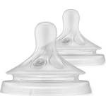 Philips Биберони Philips Avent - Natural Response 3.0, flow 2/бавен, 0м+, 2 броя (SCY962/02) - baby