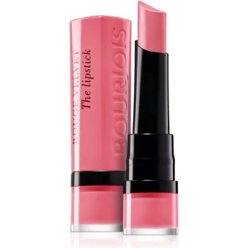 Bourjois Rouge Velvet The Lipstick матиращо червило цвят 03 Hyppink Chic 2, 4 гр