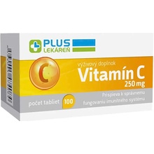 Plus Lekáreň Vitamín C 250 mg 100 tabliet