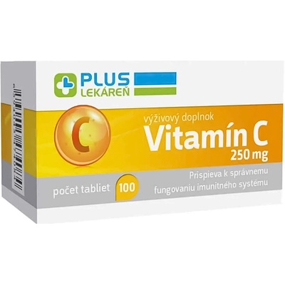 Plus Lekáreň Vitamín C 250 mg 100 tabliet