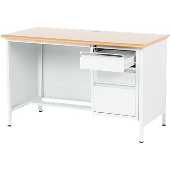 Carmen Метално бюро Carmen CR-1314 K - сиво / бук (3580304)