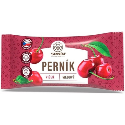 Rej Food Srnín Medový perník s višněmi 60 g – Zboží Dáma