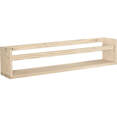 Astigarraga Nástěnná police 80 x 15 x 15 cm borovice přírodní EMEP80.99