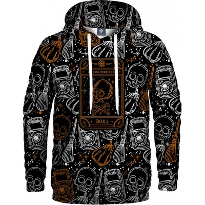 Aloha From Deer The Skull Hoodie H-K AFD1001 Black