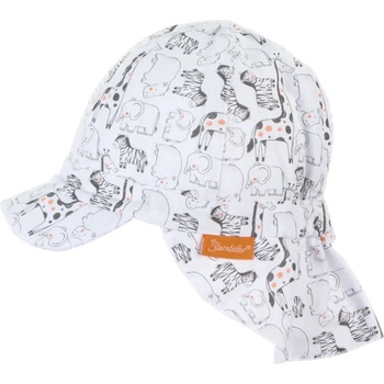 Image 1 of Sterntaler Детска шапка с платка с UV 50+ защита Sterntaler - С животни, 49 cm, 12-18 месеца (1502332-500)