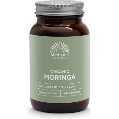 Mattisson Healthstyle Organic Moringa, 400 mg, 60 капсули, Mattisson Healthstyle