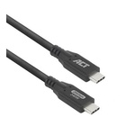ACT Кабел USB-C - USB-C, 1 м / USB4, 20Gbps, 240W (EWENT-ACT-CAB-AC7421) - itmode