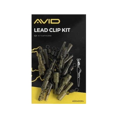 Avid Carp Montáž Lead Clip Kit 5 ks