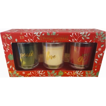 Yankee Candle Peace Love Joy 3 x 226 g