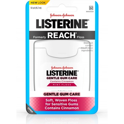 Procter & Gamble Škoricová zubná niť Listerine Gentle Gum Care 45,7 m