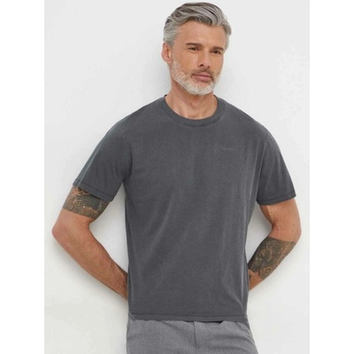 Pepe Jeans pánské tmavě šedé tričko PM508664999