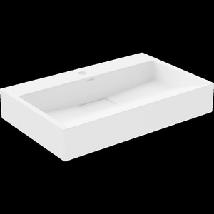 Mexen Ava надплотова мивка от конгломерат 1/O 60 x 38 cm, бяла - 23016001 (23016001)