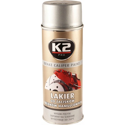 K2 BRAKE CALIPER 400 ml Strieborný