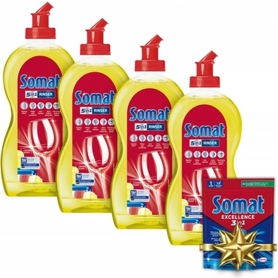 Somat Leštidlo do myčky Lemon 4 x 500 ml +