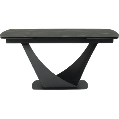 Carmen Разтегателна трапезна маса borek - черна (3531056)