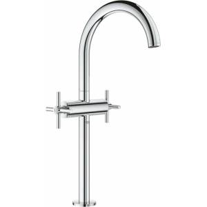 GROHE Atrio XL висок смесител за умивалник, двоен контрол, хром (21044003)
