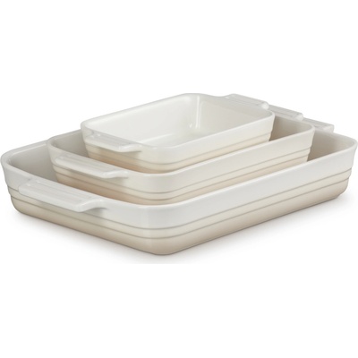 Le Creuset Форми за печене Le Creuset бежови 3 бр (79161007160080)
