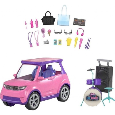 Barbie Dreamhouse Adventures Transformující se auto – Zboží Dáma