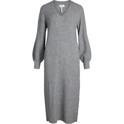 OBJECT Плетена рокля 'Malena' сиво, размер XL