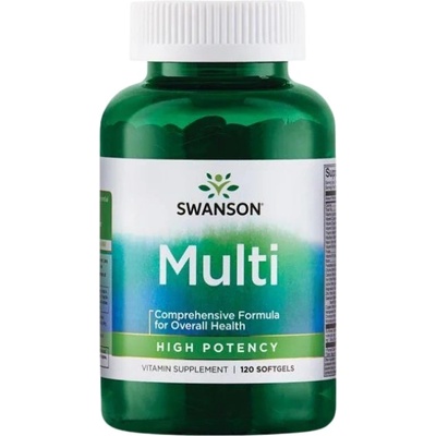 Swanson High Potency Softgel Multi [120 Гел капсули]