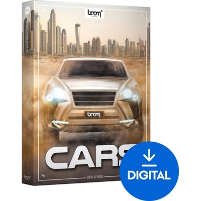 BOOM Library Cars SUVs & Vans (Digitální produkt)