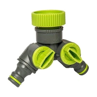 BRADAS Rozdvojka s ventilmi vnútorný závit 3/4"/1"LIME LE-2222