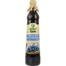 NaturFarm Sirup borůvka 33% 0,7 l