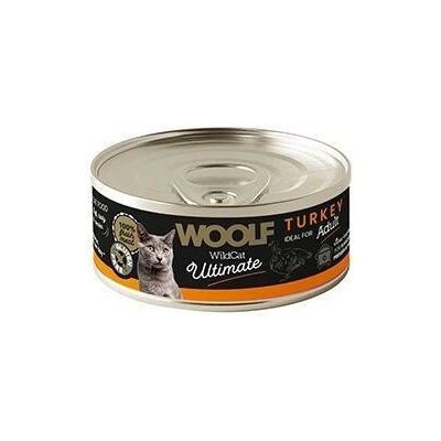 WOOLF WildCat Ultimate konz. Adult Paté Turkey 85g