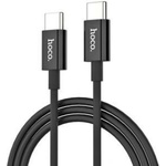 Data кабел Hoco X23 Skilled type-c to type-c charging data cable- Черен