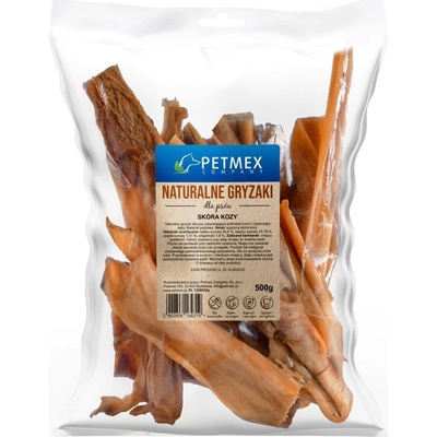 Psí Pamlsek Kozí kůže PETMEX 500 g