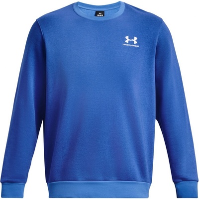 Under Armour Essential Flc Novelty Crw-BLU