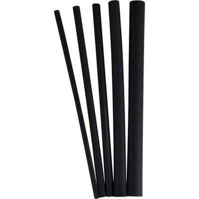267066 Bužírka teplem smršťovací 3:1, s lepidlem, černá, 4,8 - 1,6 mm, 1,2 m, Haupa