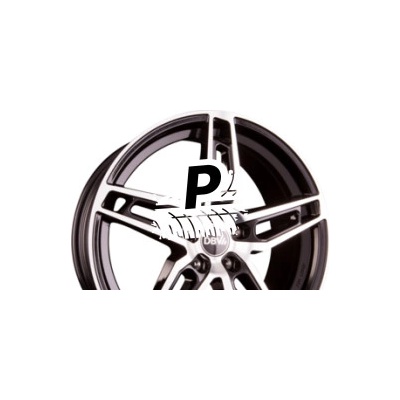 DBV 5DS 005 8x19 5x114,3 ET45 black front polished