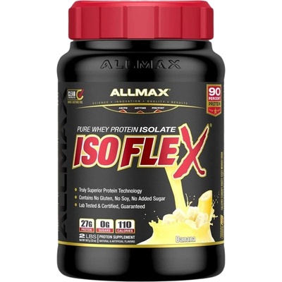 Allmax Nutrition IsoFlex | Pure Whey Isolate ~ Truly Superior Protein Technology [908 грама] Банан