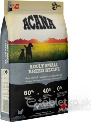 ACANA Adult Small Breed Recipe 6 kg od 36,5 € - Heureka.sk
