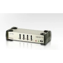 Aten CS-84U KVM přepínač 4-port KVM PS/2+USB, 1.2m kabely