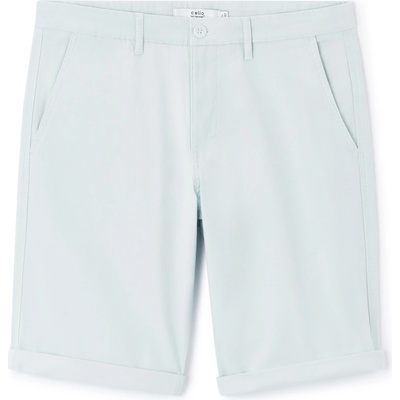 Celio Světle pánské chino kraťasy Bochinobm modré