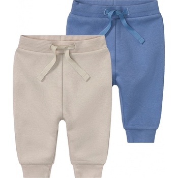 Lupilu Dětské tepláky 2 kusy modrá šedá