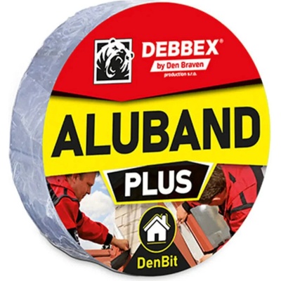 Střešní bitumenový pás DenBit Aluband PLUS 75mm x 10m