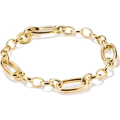 THOMAS SABO CONNECT náramek Three connect links gold-plated C1203-413-39