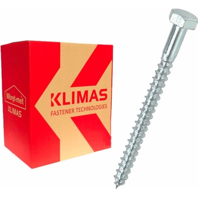 Klimas Wkret-Met SW 10x180mm - 5kg - 6-HR Skrutky do dreva, DIN 571