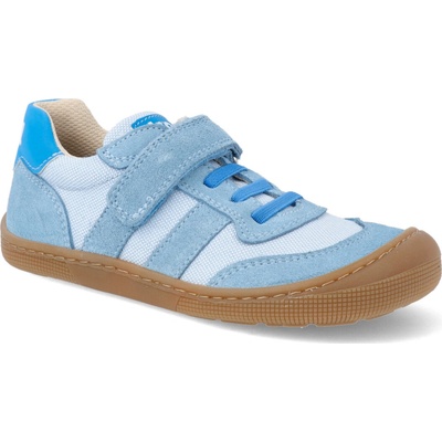 Koel Barefoot dětské tenisky Dylan Textiel Celeste modré